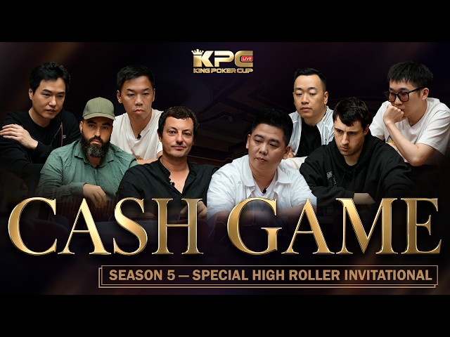Special High Roller Invitational | $200/$400 NLH Squid Multiplier Cash Game | KPC LIVE S5