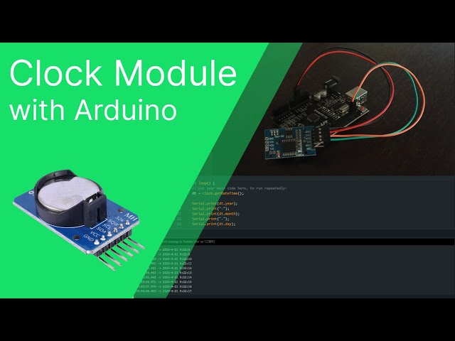 Arduino Clock Tutorial (DS3231 RTC Module)