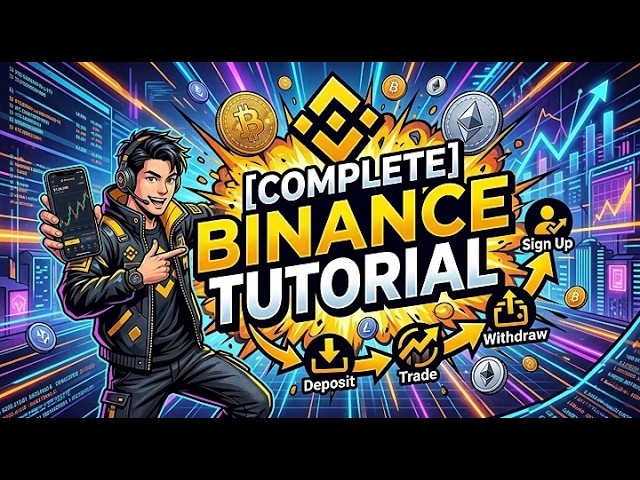 Binance Tutorial for Starters 2026: Stepwise Guide #BinanceTutorial