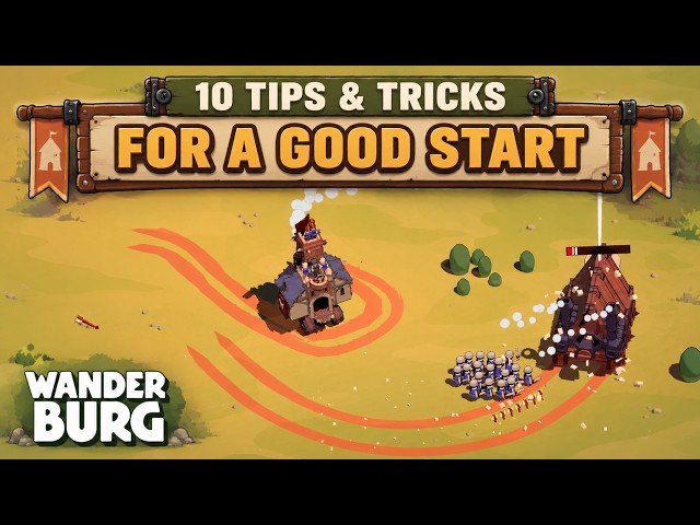 10 Quick TIPS For A GOOD START in WANDERBURG (Early Access)