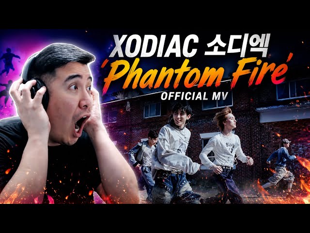 XODIAC 소디엑 ‘Phantom Fire’ Official MV| REACTION