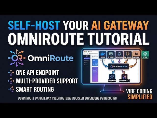 OmniRoute Tutorial: Self-Host an AI Gateway with Docker, OpenCode & Multiple LLM Providers
