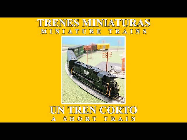 Trenes miniaturas | Un tren corto/ Miniature Trains | A Short Train
