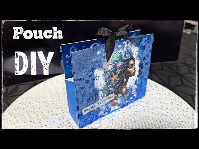 Do what I say, not what I do 😂🫣😂 . DIY cardstock pouch for 3D shell (plz read description)💙🫧💙