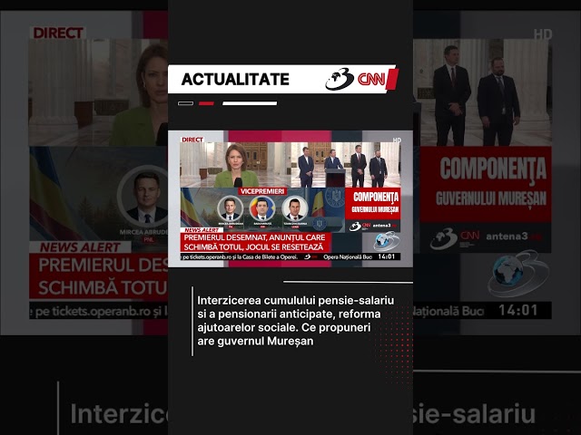 Ce propuneri are guvernul Mureșan