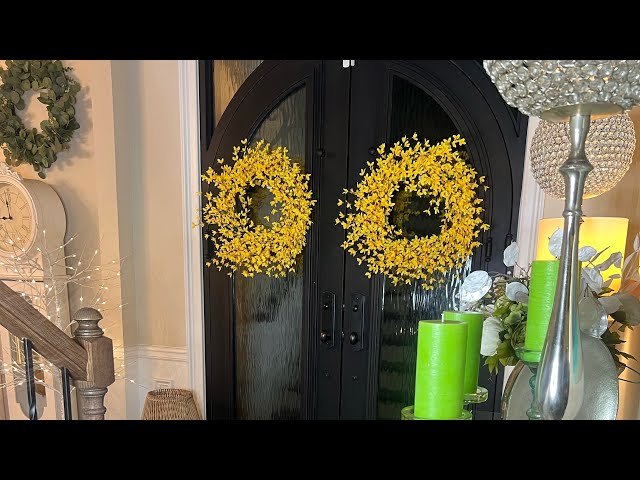 WELCOME TO MY HOUSE!!!   FOYER  REFRESH! 