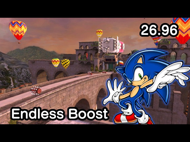 Rooftop Run Challenge 4 (26.96, Basic Run) - Sonic Generations
