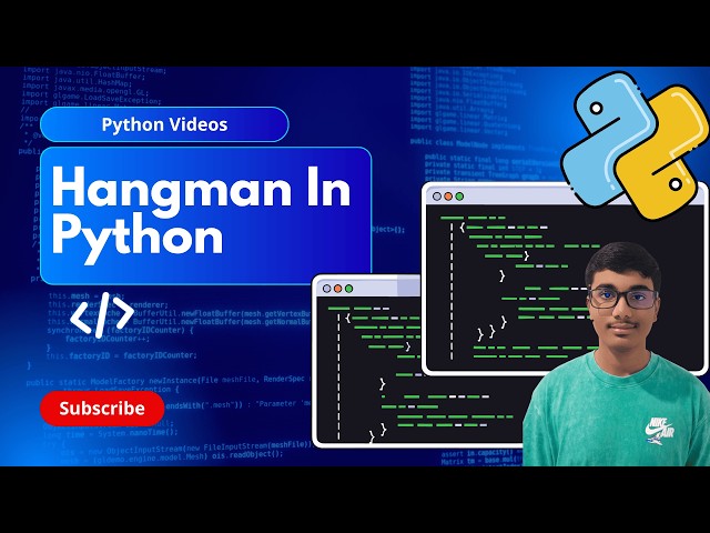 Build a Hangman Game in Python 🎮 | Beginner Mini Project