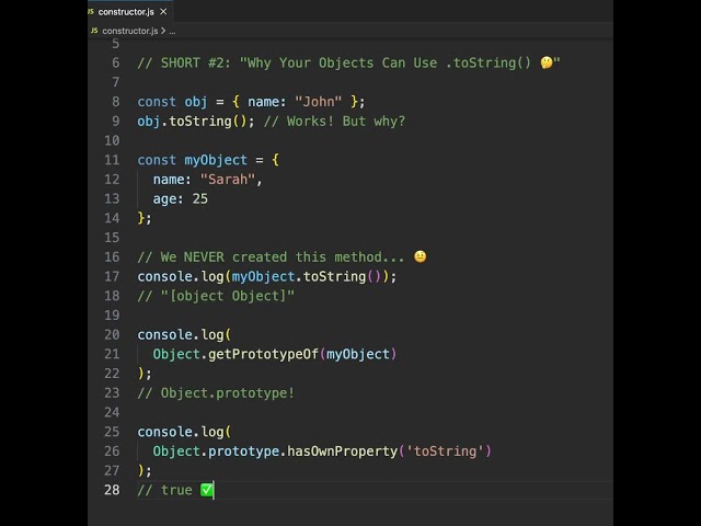 Why Your Objects Can Use  toString | #coding #javascript #frontendcourse