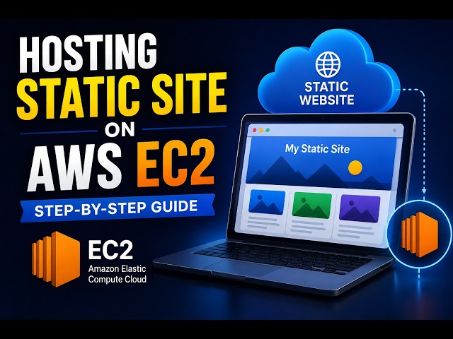 Hosting static site and static public ip