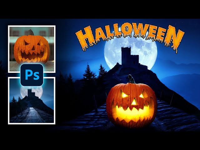 🎃 ESPECIAL HALLOWEEN 👻 Fotomontaje fácil paso a paso en Photoshop