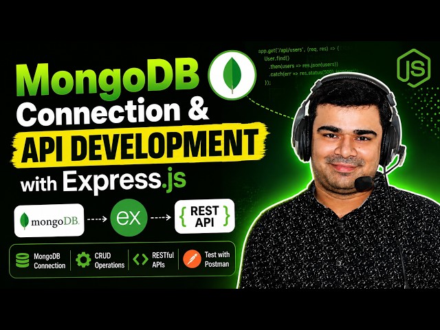 MongoDB Connection & API Development with Express.js