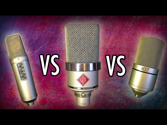 Neumann TLM 102 (Unboxing, Test, Review, Comparison) [RODE NT2-a, MXL 990]