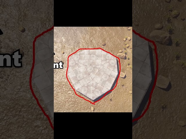 The COZIEST Solo/Duo/Trio RUST Base Design!??! #rustshorts