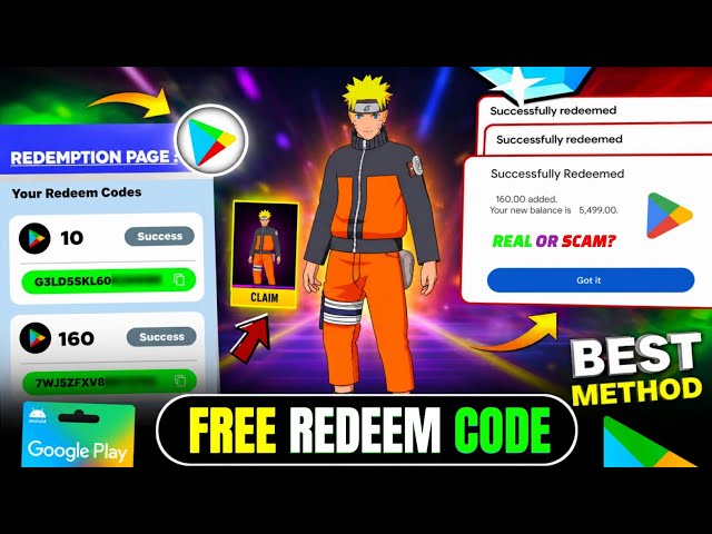 Free Redeem Code | Google Play Store Redeem Code | How to Get Free Redeem Codes 2026