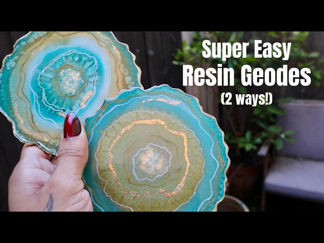 Step by Step Gorgeous and EASY Epoxy Geodes