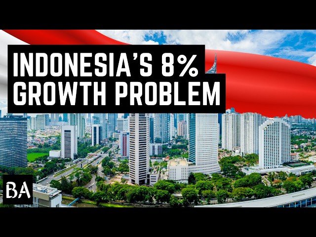 Indonesia’s 8% Growth Dream Has a Problem