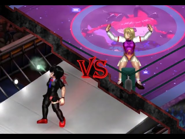 TouhouRassle - Nue vs Yukari Old Hell Inferno Match