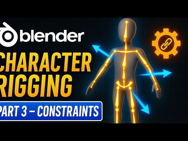 Blender Rigging Tutorial | Character Rigging Part 3: Constraints