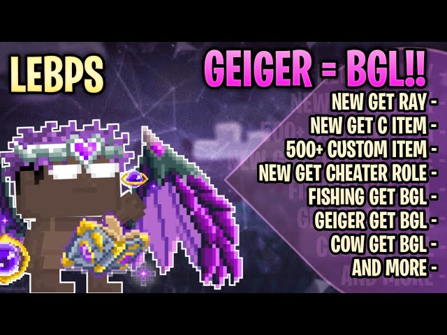 GEIGER = BGL!!😋 BANYAK PROFIT METHOD!😍| GTPS TERBARU 2026 V 5.52 | GROWTOPIA PRIVATE SERVER TERBARU