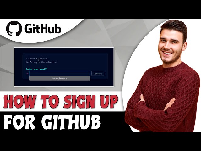 How To Sign Up For GitHub - Tutorial For Beginners 2024
