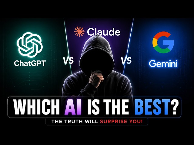 Why You're Using the Wrong AI (ChatGPT vs Claude vs Gemini)