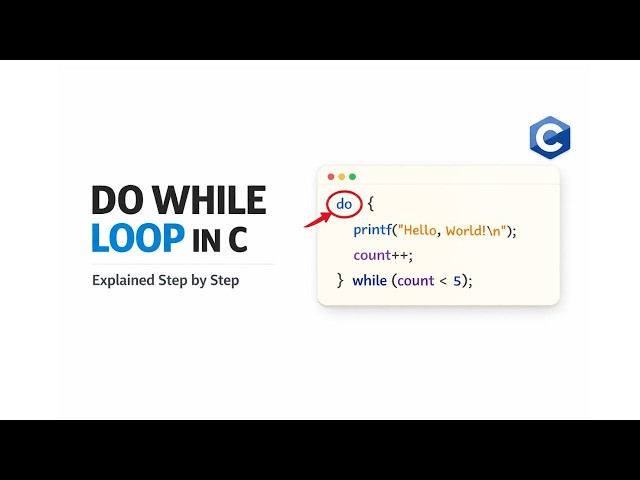 Do While Loop in C Programming Explained
