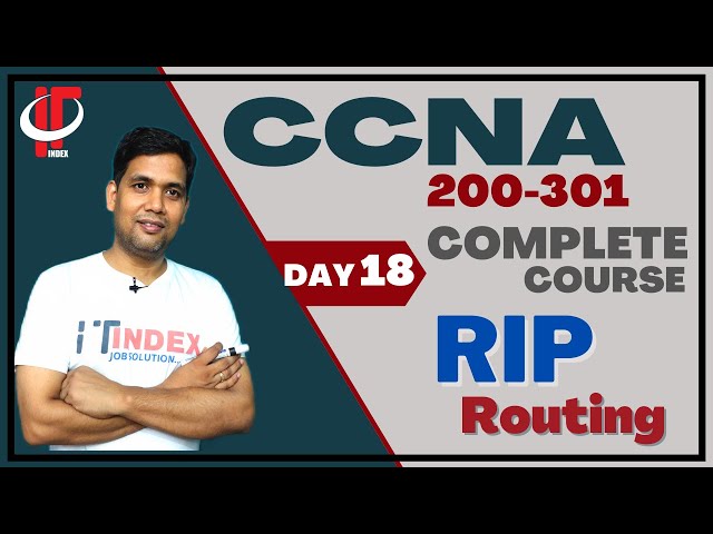 📡 CCNA Day 18 | Routing Information Protocol (RIP) Explained with LAB | CCNA 200-301 Hindi | ITindex
