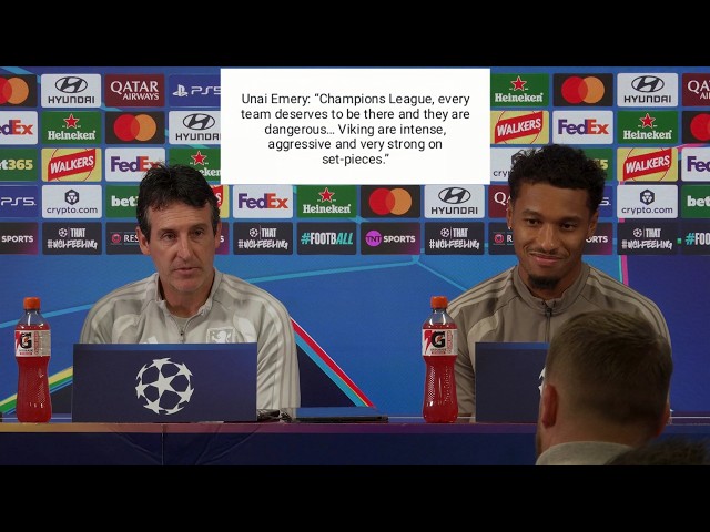 EVERY CHAMPIONS LEAGUE TEAM IS DANGEROUS… VIKING ARE NO EXCEPTION! — Unai Emery & Kamara's Warning!