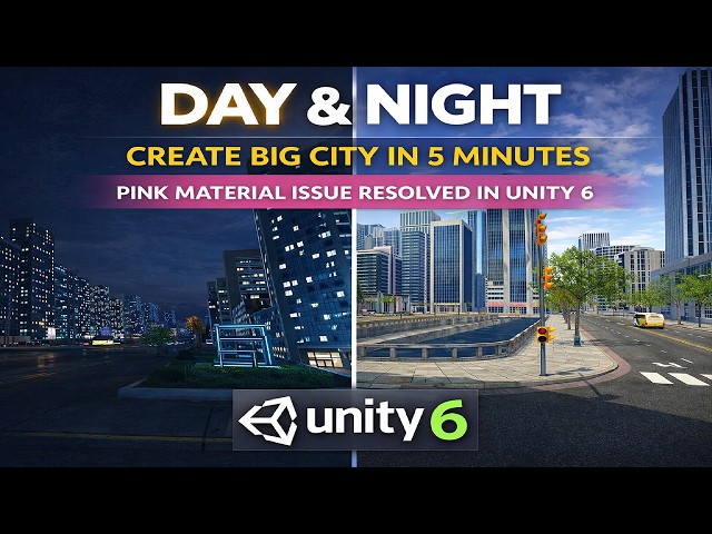 How to Fix Pink Materials in Unity 6 | Fantastic City Generator