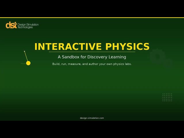 Interactive Physics — A Sandbox for Discovery Learning