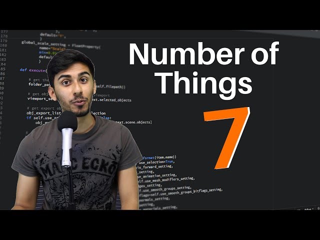 Hour of Python - Coding Challenge 7 | Number of Things