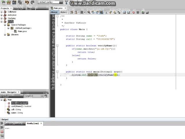 Verify String for Alphanumeric or Numeric Characters - Java