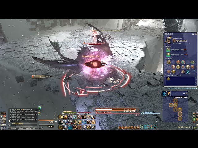 FFXIV Endwalker - PoTD Solo MCH Floor 191-200 Clear