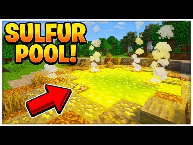 How To Build A Sulfur Geyser in Minecraft 26.2! (JAVA/BEDROCK)