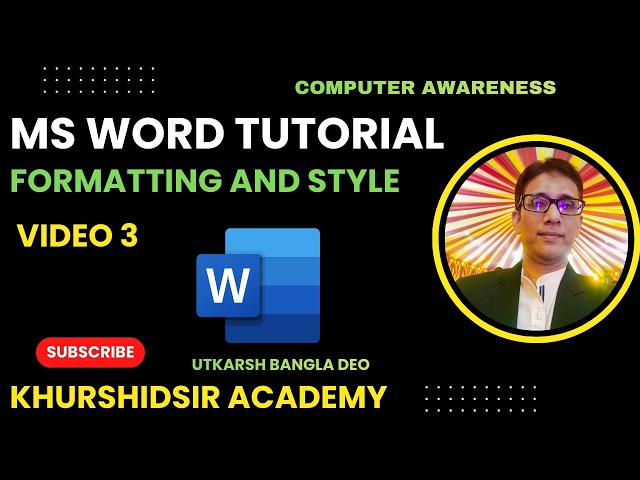 The Complete MS Word Tutorial Formatting Guide for Beginners