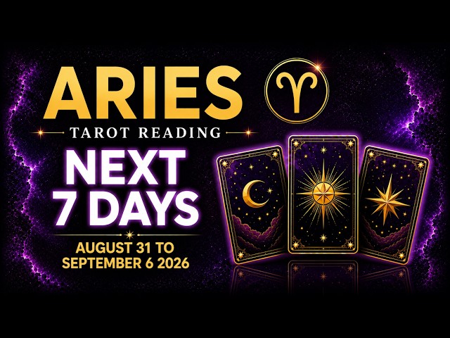 ARIES Weekly Tarot Reading "JUDGEMENT CALL' August 31 -  September 6  2026 ✨ Intuitive Tarot Reading