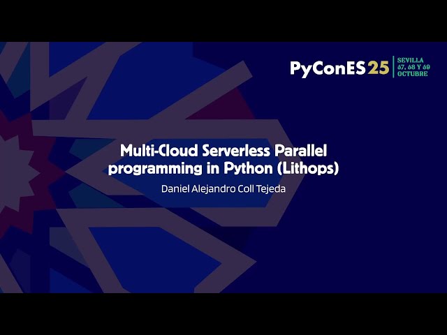 Multi-Cloud Serverless Parallel programming in Python (Lithops)