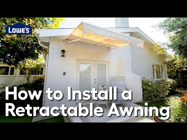 How to Install a Retractable Awning | How To Anything