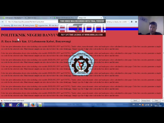 CSS Display & Visibility