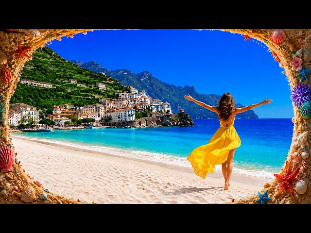 Amalfi 4K Walking Tour – Italy’s Most Stunning Coastal Town