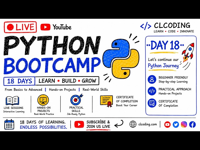July Python Bootcamp Day 18