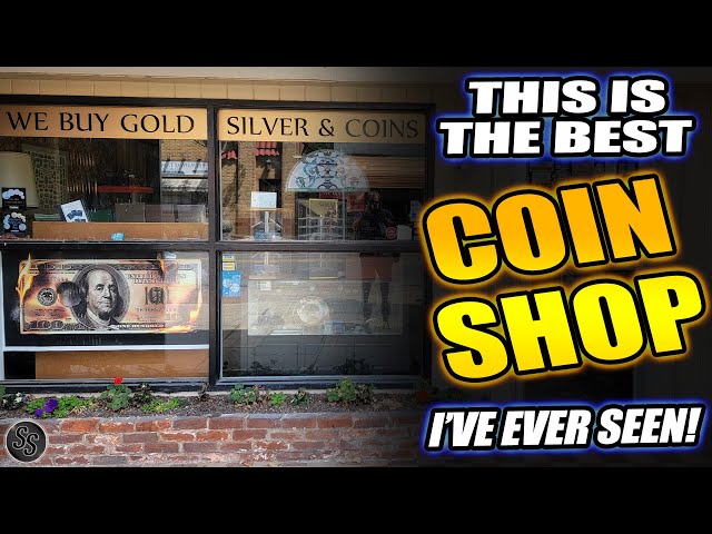 The BEST Local Coin Shop I've Ever Seen!  Gold, Silver Coins and More!