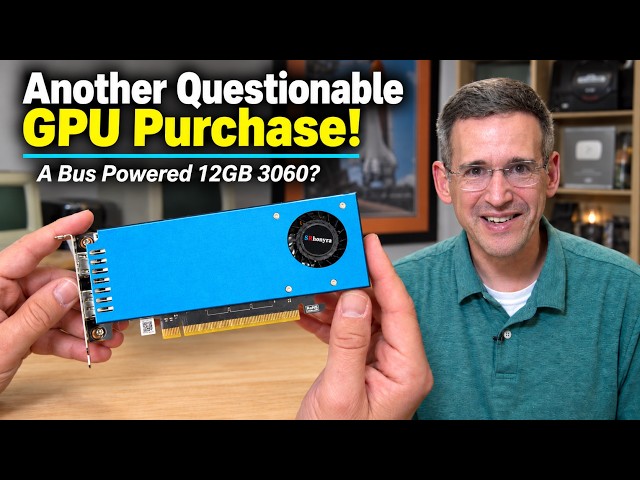 Yes, I Bought the Bus Powered 12GB RTX 3060 GPU You Read About!