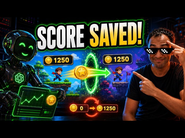ChatGPT Made My Score Persist Between Levels | Unity 2D Game Devlog