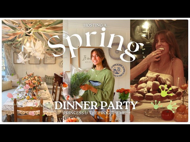 How I Host A Spring Dinner Party