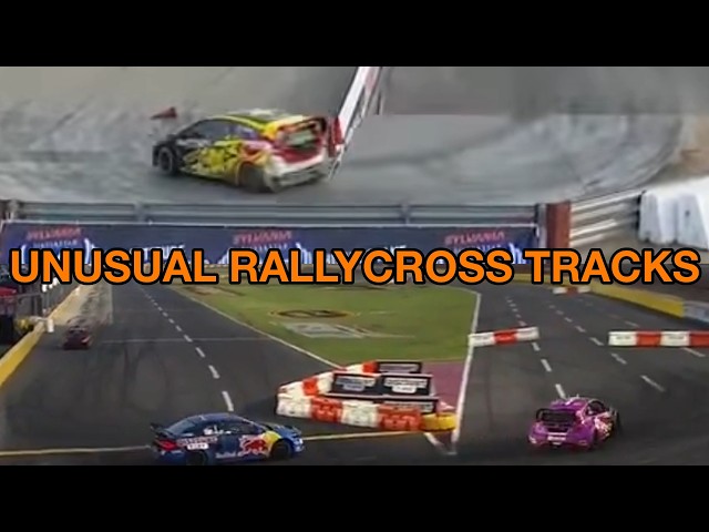 Unusual Rallycross Tracks