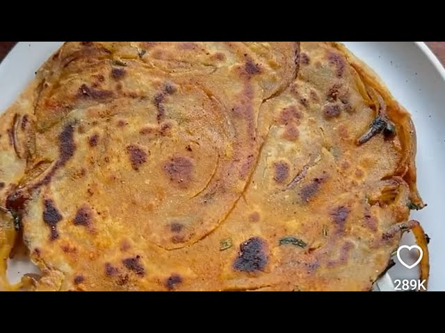 Onion parata | easy and simple recipe 