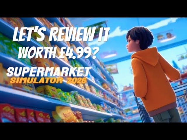 Supermarket Simulator 2026 Ps5, Let's Review It. Worth £4.99?