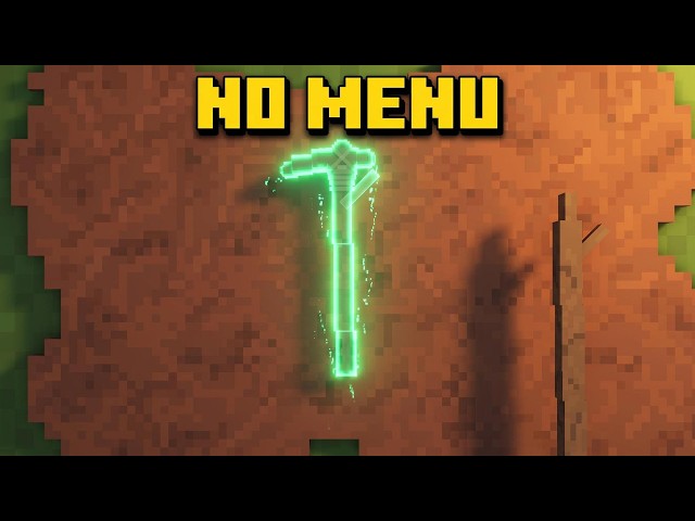 Why Crafting Menus Are Dead (I Built It Physically)